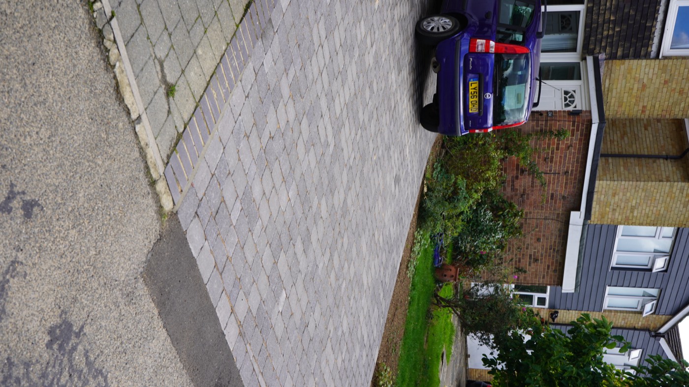Block paving driveway in Sussex
